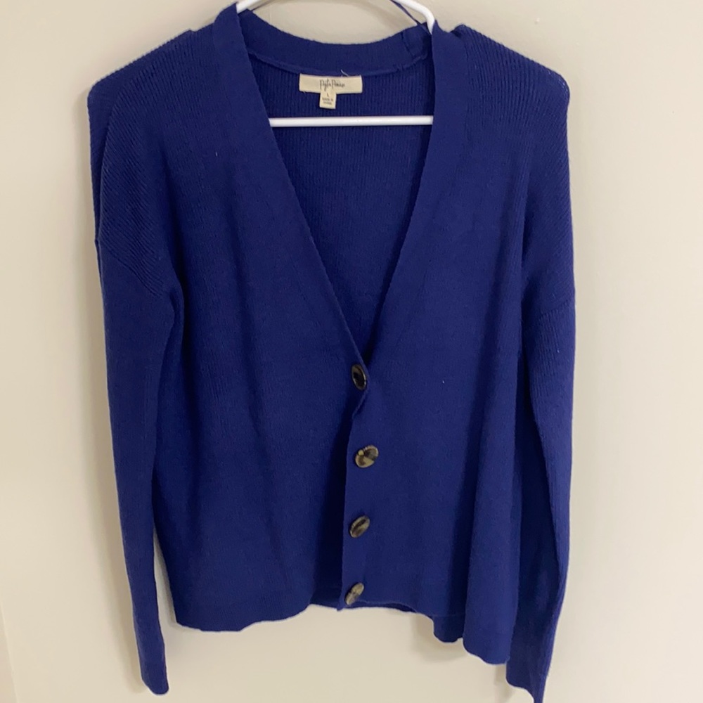 Navy Blue Button Down cardigan!